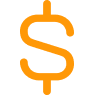 Dollar sign icon